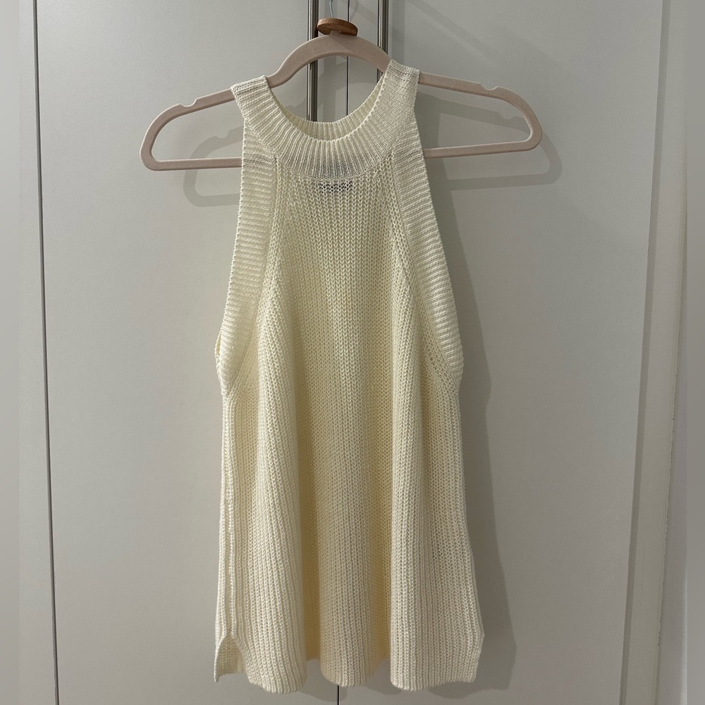 Polo Ralph Lauren ivory White Knit Top
